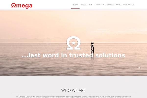 Onepage theme site design template sample
