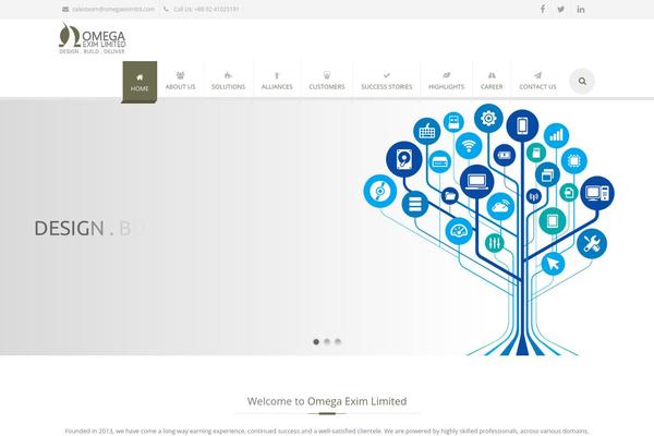 Exception-child theme site design template sample