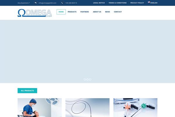 Cosine theme site design template sample