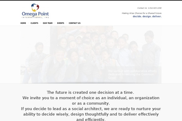 Omega theme site design template sample