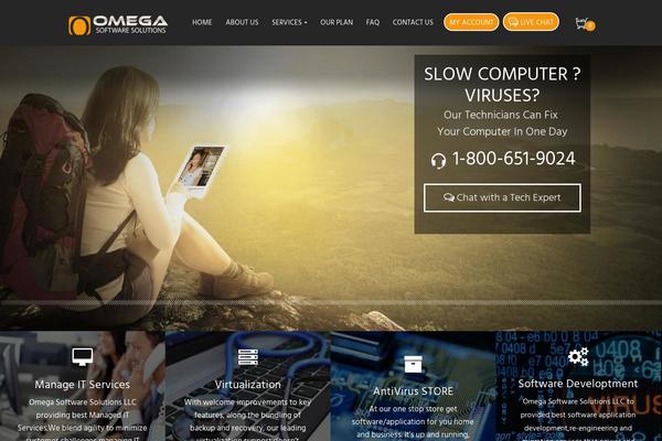 Suave theme site design template sample