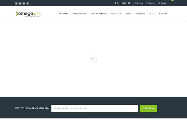 Arkahost theme site design template sample