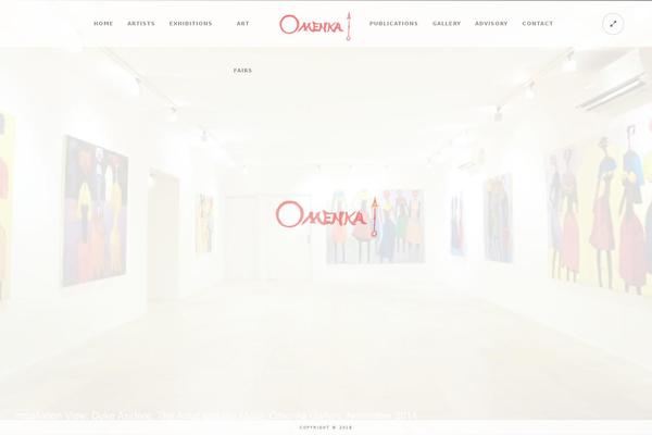 Kinetika theme site design template sample