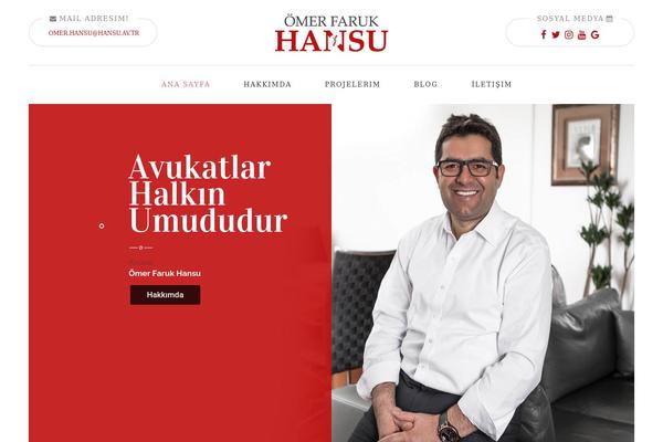 omerfarukhansu.com site used Wp-lawyer