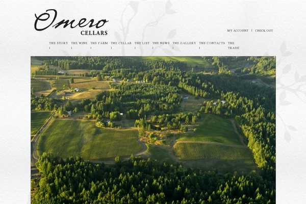Landscape theme site design template sample