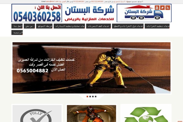 Ribbon Lite theme site design template sample
