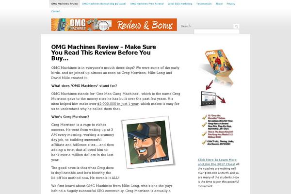 Snowberry theme site design template sample