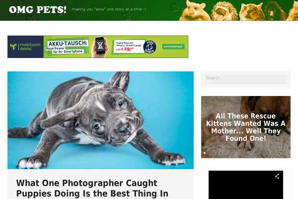 Breeze theme site design template sample