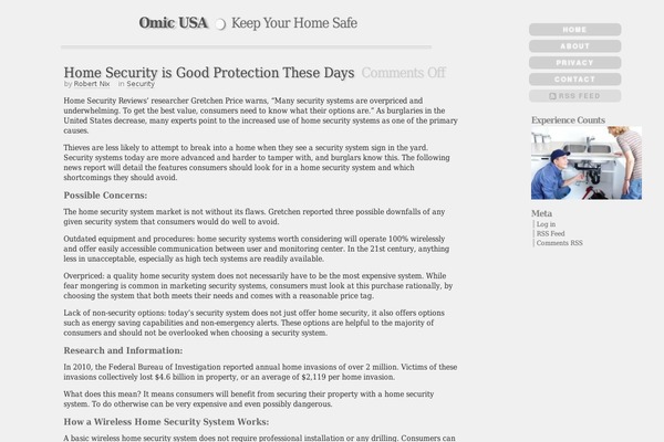 Life is Simple theme site design template sample