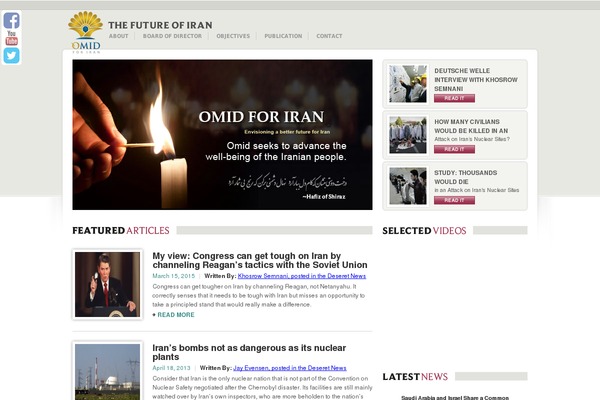 omidforiran.org site used Omid