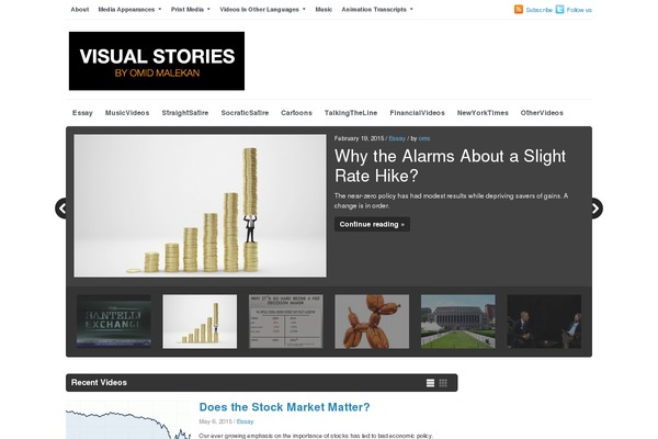 omidmalekan.com site used Videozoom