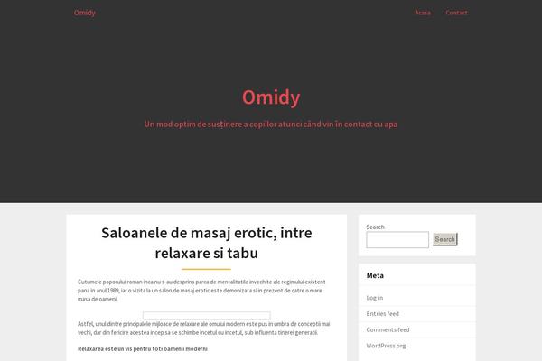 Customizable Blogily theme site design template sample