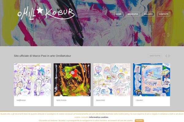 Wave theme site design template sample