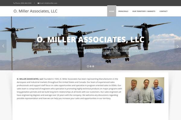 Calypso theme site design template sample