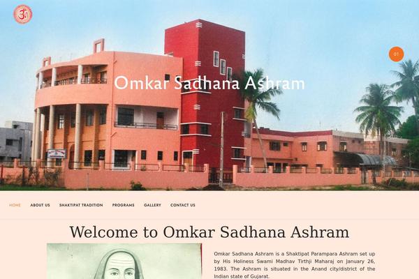 Samadhi theme site design template sample