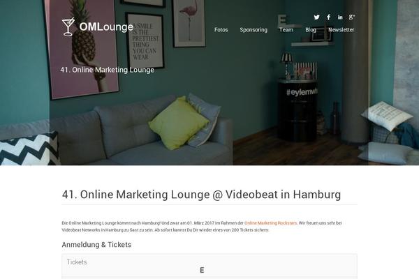 FooCamp theme websites examples