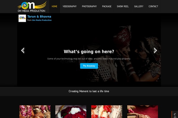 Site using Fullscreen Galleria plugin