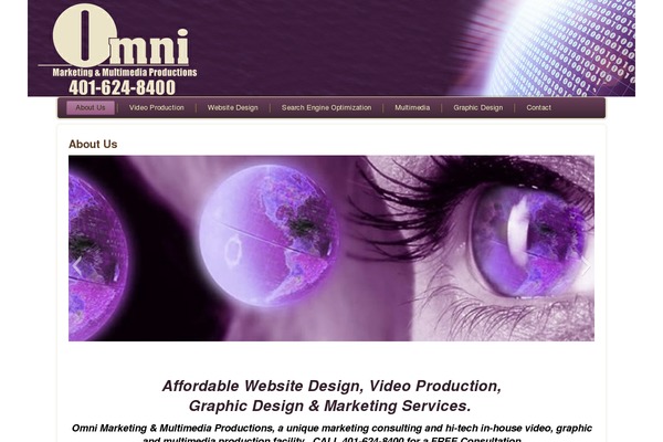 Omni theme site design template sample