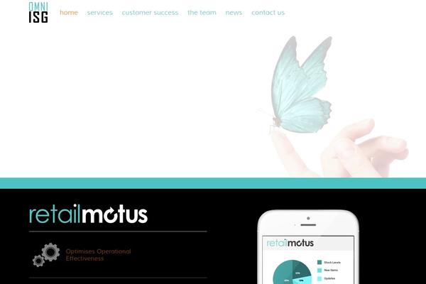Infographer theme site design template sample