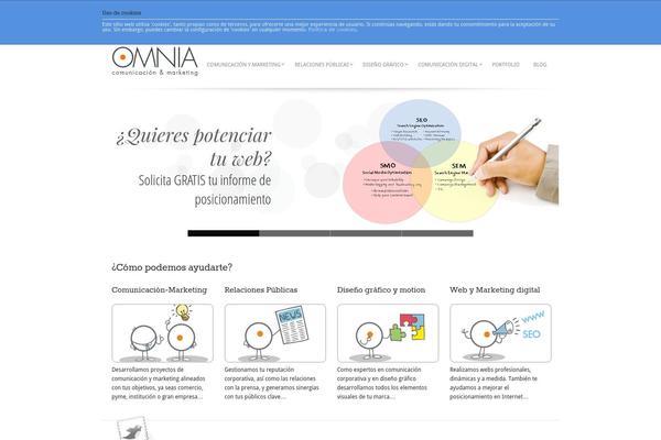 Diverso theme site design template sample