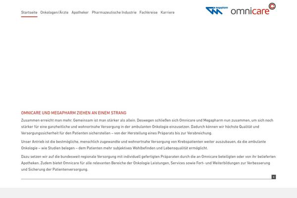 Total theme site design template sample