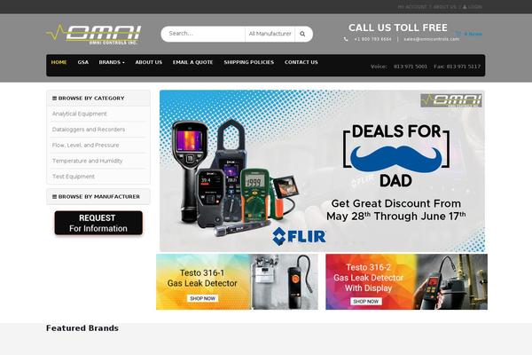 Omni theme site design template sample
