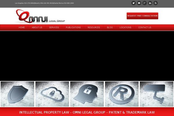 Camille theme site design template sample