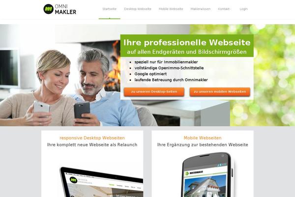 Astrum theme site design template sample