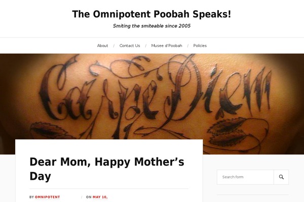Lovecraft theme site design template sample