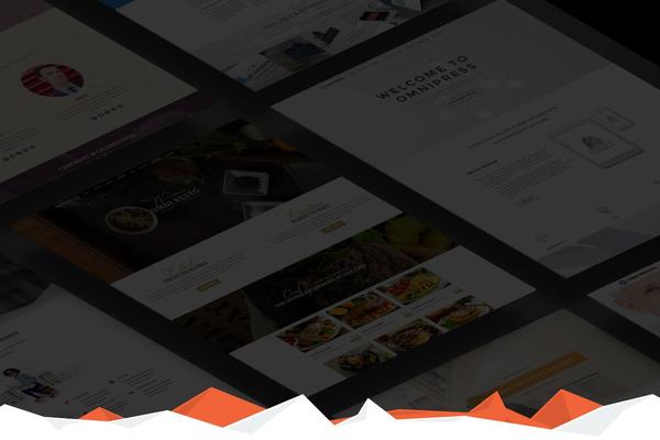 Hoffman theme site design template sample