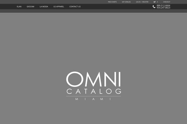 Omni theme site design template sample