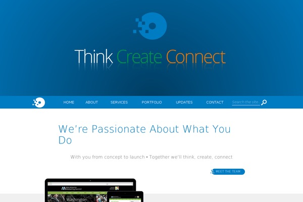 Insight theme site design template sample