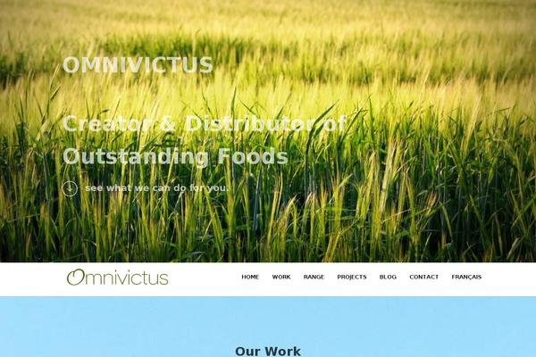 OneEngine theme site design template sample