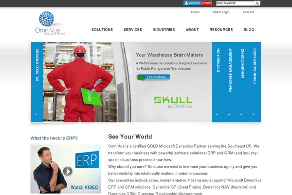 Sandbox theme site design template sample