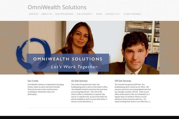 Whitelight theme site design template sample