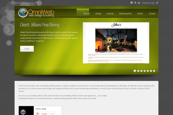 Beulah theme site design template sample