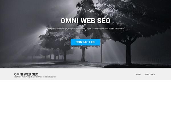 SKT White theme site design template sample