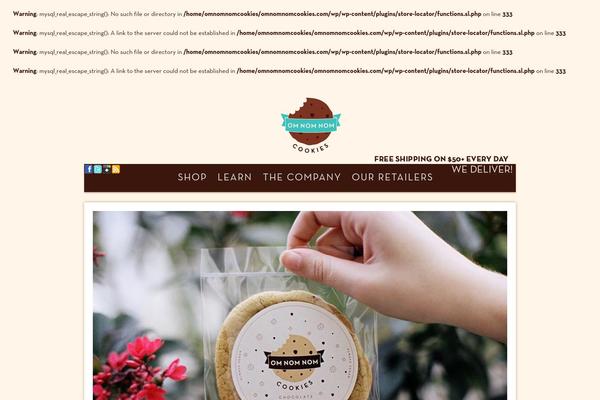 omnomnomcookies.com site used Omnomnom
