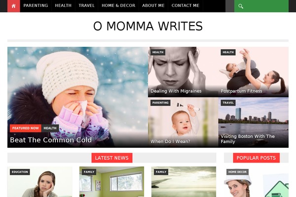 omommawrites.com site used Nadia