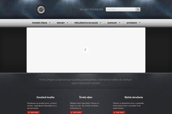 Radial theme site design template sample
