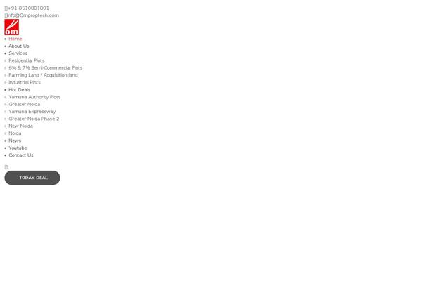 Landmaster theme site design template sample