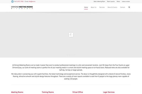 Flexform theme site design template sample