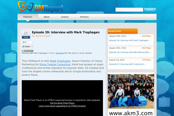 omreport.com site used Omreport