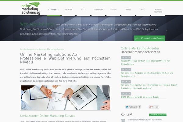 Site using Hustle plugin