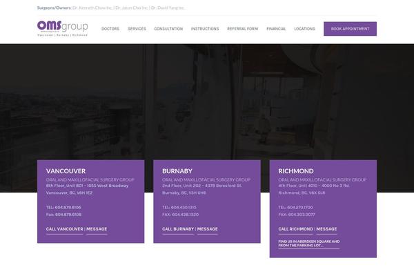 Medical-pro theme site design template sample
