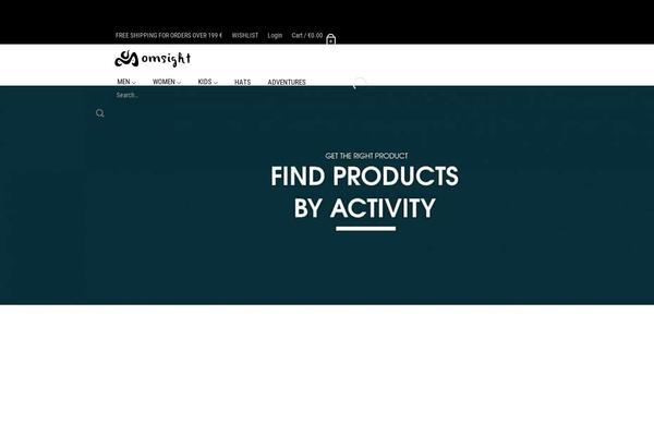 Flatsome theme site design template sample