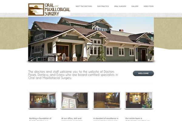 Hermes theme site design template sample
