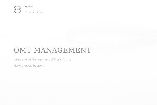 Roua theme site design template sample