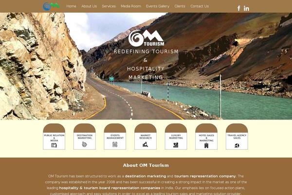 Tesseract-master_branch theme site design template sample