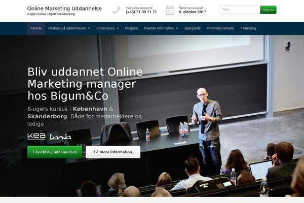 omudd.dk site used Wp-theme-ideal